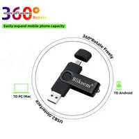 Bliksem OTG Flash Drive 32GB 64GB High Speed USB2.0 for PC Mobile Phone USB Metal Mini Pen Drive 32GB USB Flash Drive 64GB 5