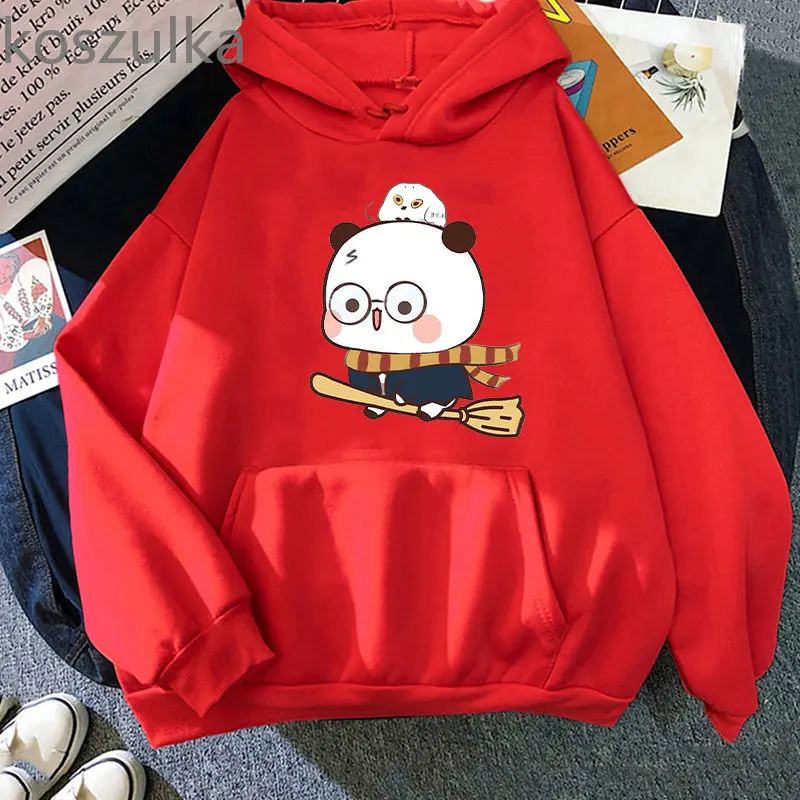 S-6xl Hoodies Women Couple Clothes Red Chinese Style