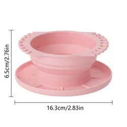 Foldable Silicone Makeup Brush Cleaner - Portable 3 - in - 1 Design (D)