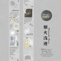 Retro Translucent Writable Journal Tape - Aesthetic Adhesive Decor (D)