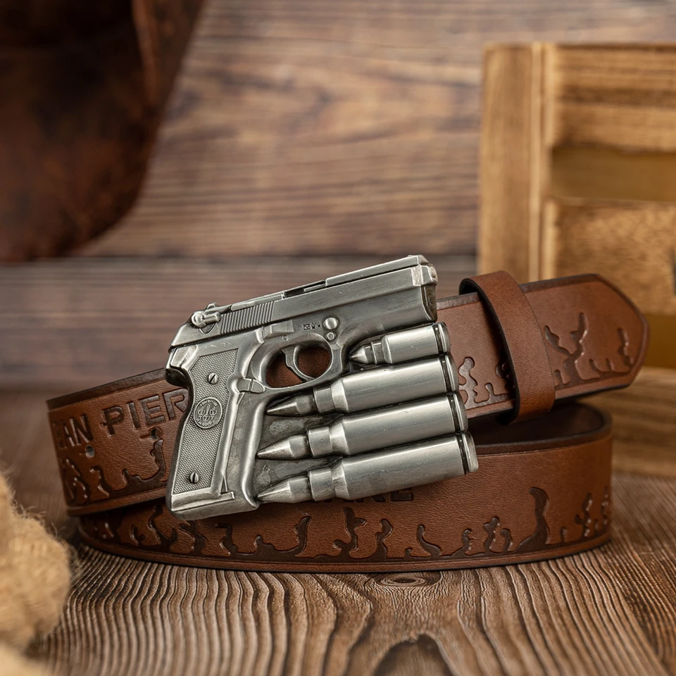 Tonghuashun scorpion element craft large buckle PU embossed button