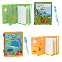 Magical Book Water Montessori Toys Reusable Coloring Book Magic Water Drawing Book Painting Drawing Toys Sensory Early Education 1