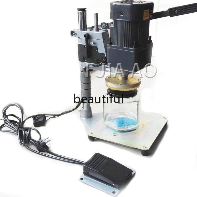 

PY002 Semi-automatic Desktop Electric Seal AC 220V Can Capping Sealing Machine Multi-function Capping machine 1PC