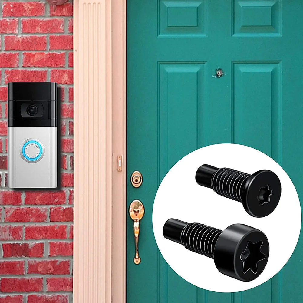 16pcs Ring Doorbell Screws Replacement Compatible With Video Doorbel Anti-theft Doorbell Hardware
