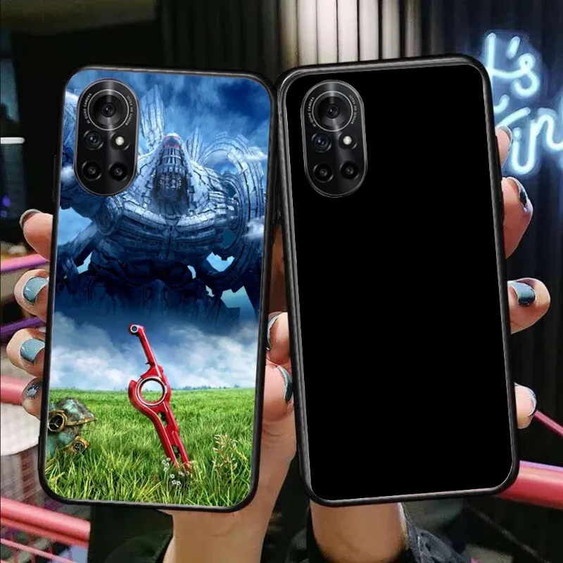 Custodia Per Telefono Xenoblade Chairs Per Honor 70 50 20 7S X9 X8 X7 Magic 4 3 Pro Cover Morbida Nera Per Telefono