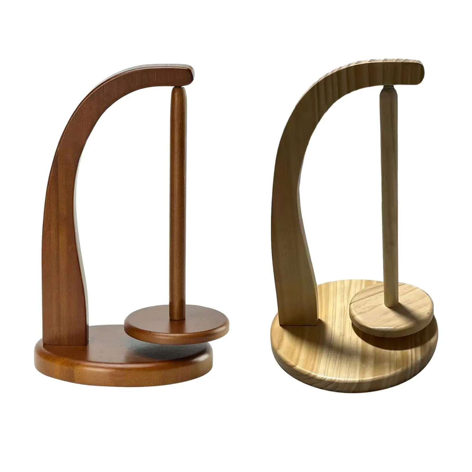 

Деревянный держатель пряжи, катушка пряжи, стабильная для вязания крючком и вязания, прочная