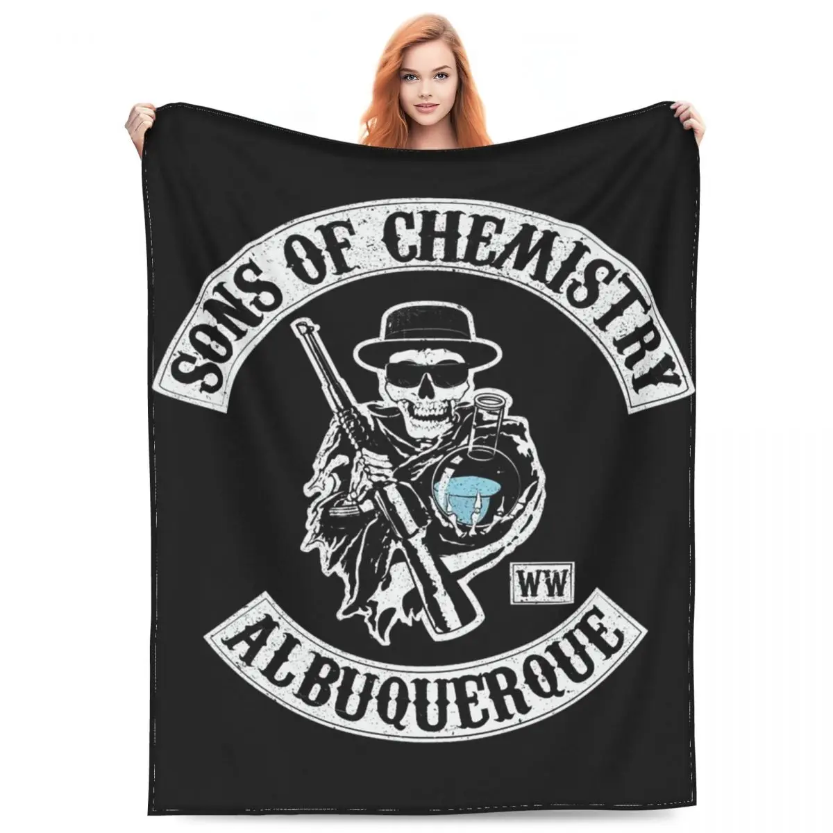 

Уютное одеяло для телевизора с изображением сыновей анархис, декоративное одеяло для дивана, ультрамягкое Флисовое одеяло для улицы