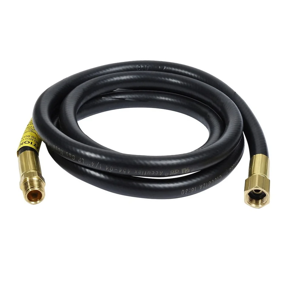 High Pressure Propane Hose Connector 1/4in 5ft Extension
