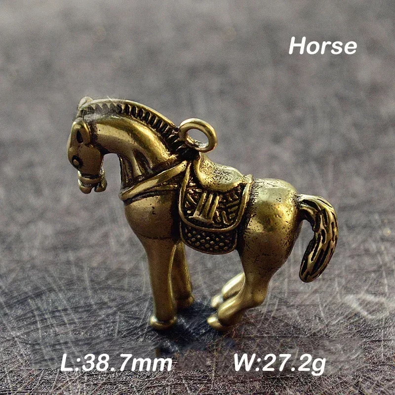 Brass Animal Statue Ornament Chinese Zodiac Rat Ox Home Decor Decoration Crafts Figurines & Miniatures Decorative Figurines