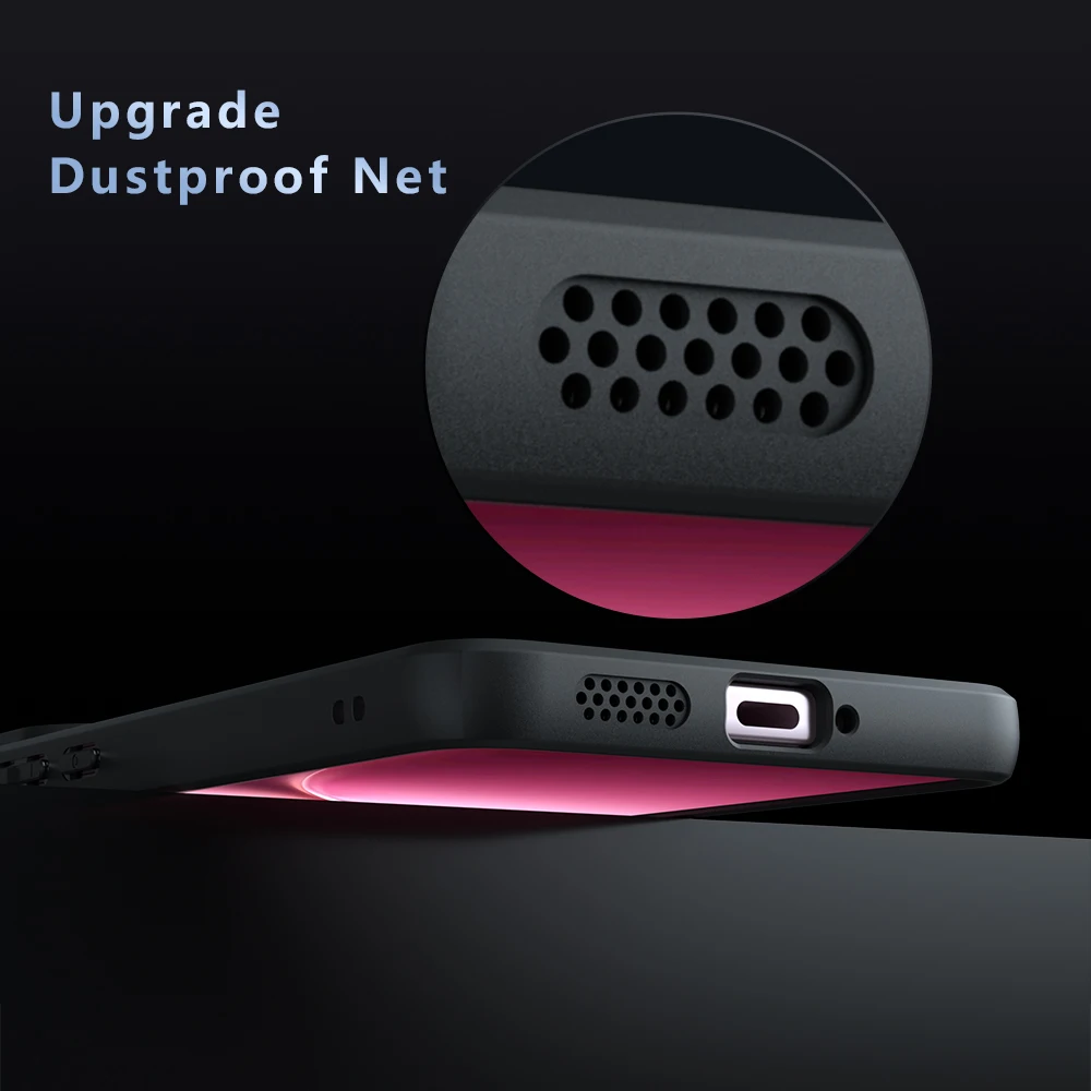 Magnetic Wireless Charging Shockproof Matte Phone Case with Translucent Back
