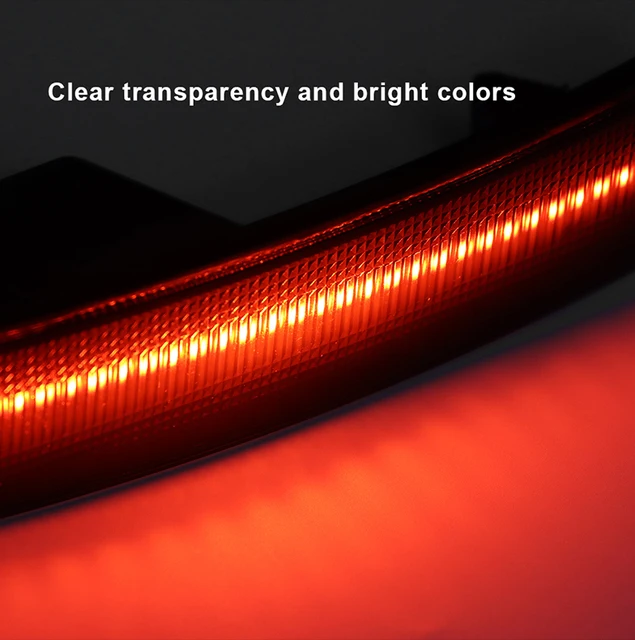 Luces Intermitentes Laterales LED Para Chevrolet Camaro 2016-2021 - 4 Piezas, Amarillo/rojo, Enchufar Y Usar