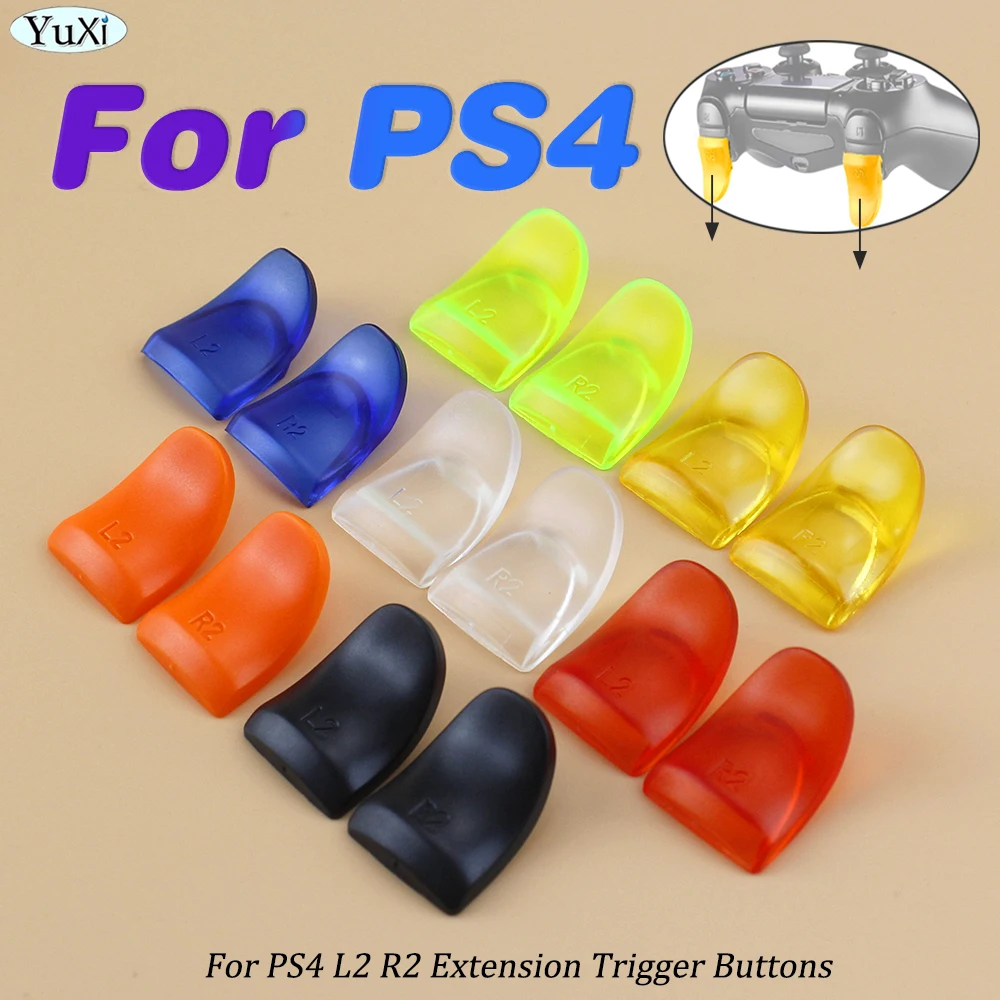 Fo Ps4 L2 R2 Pulsanti Trigger Extenders Chiave Per Playstation4 Controller Gamepad Pulsante Posteriore Accessori Per L'Estensione Dell'Attacco