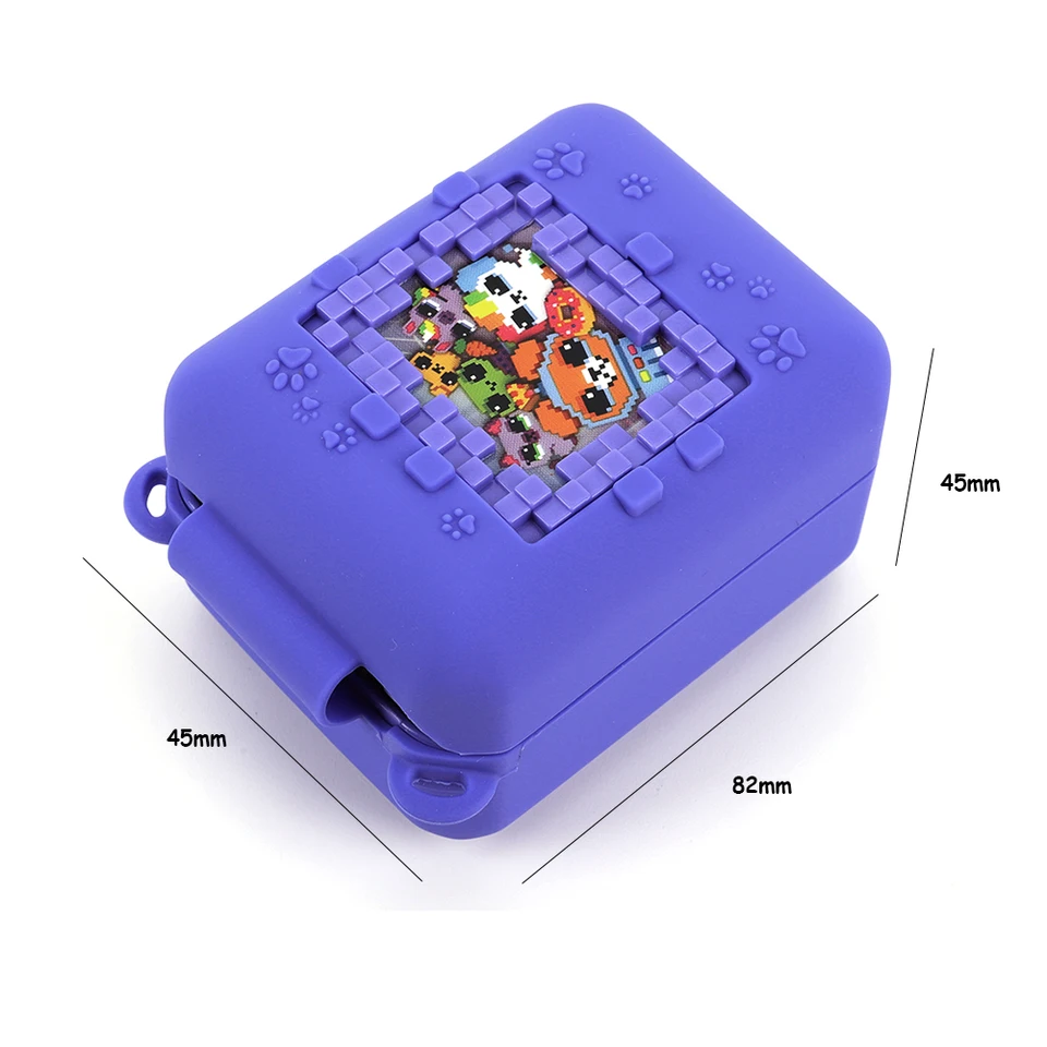 Qoosea Etui En Silicone Pour Bitzee Animal De Compagnie