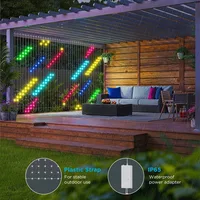 400 LEDs Smart Curtain Lights, APP/Remote Control,3x3m Christmas Lights Festive Decor, IP65 Waterproof, Music Sync DIY Pattern - Image 3
