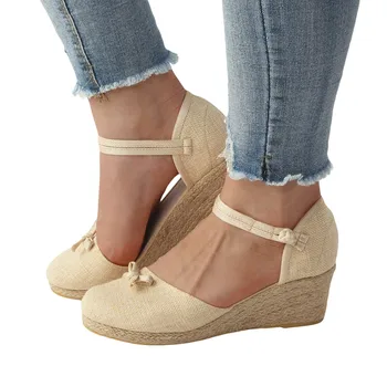 Leopard Wedges Sandals For Women Wedge Sandals For Women Versatile And Fashionable Breathable Clog Sandals For Women Open Toe