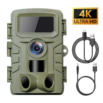 PR701 Wildlife Hunting Camera Trap Fast Trigger Time 4K video 48MP IP66 Waterproof for Outdoor Wildlife Security  Monitoring 1