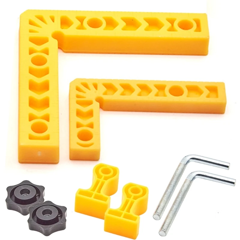 

90 Degree Corner Clamp Clamping Squares Woodworking Tools Positioning Squares