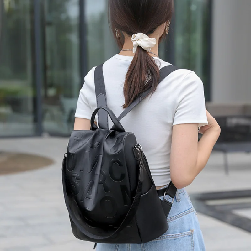 Hot Sale New Fashion Anti-theft Women Backpack High Quality Soft Leather Backpack School Bags Large Capacity Travel Backpacks