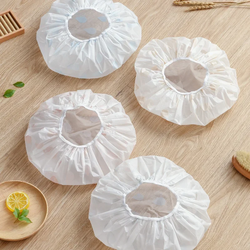 Shower Cap Bashroom Waterproof Thicken Elastic for Women Hair Salon