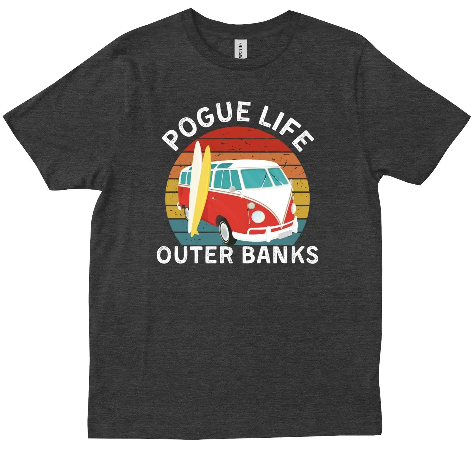 Outer Banks Pogue Life Outer Banks Surf Van Obx Beach Lovers Gift New T-Shirt