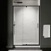 Shower Door, 38-42" W X 71" H Glass Shower Door with 1/4" (6mm) Clear Tempered Glass, Reversible Installation, Shower Door 2