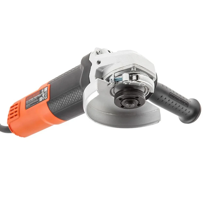 Машина шлифовальная угловая BLACK+DECKER KG8215 (Мощность 820 Вт, диск 115, регулировка положения кожуха без инструмента