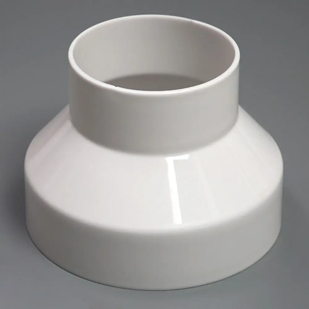 Exhaust Pipe Reducer Adapter Portable Ventilation Pipe Fittings Ducting Connector 110-100/150-100/200-150