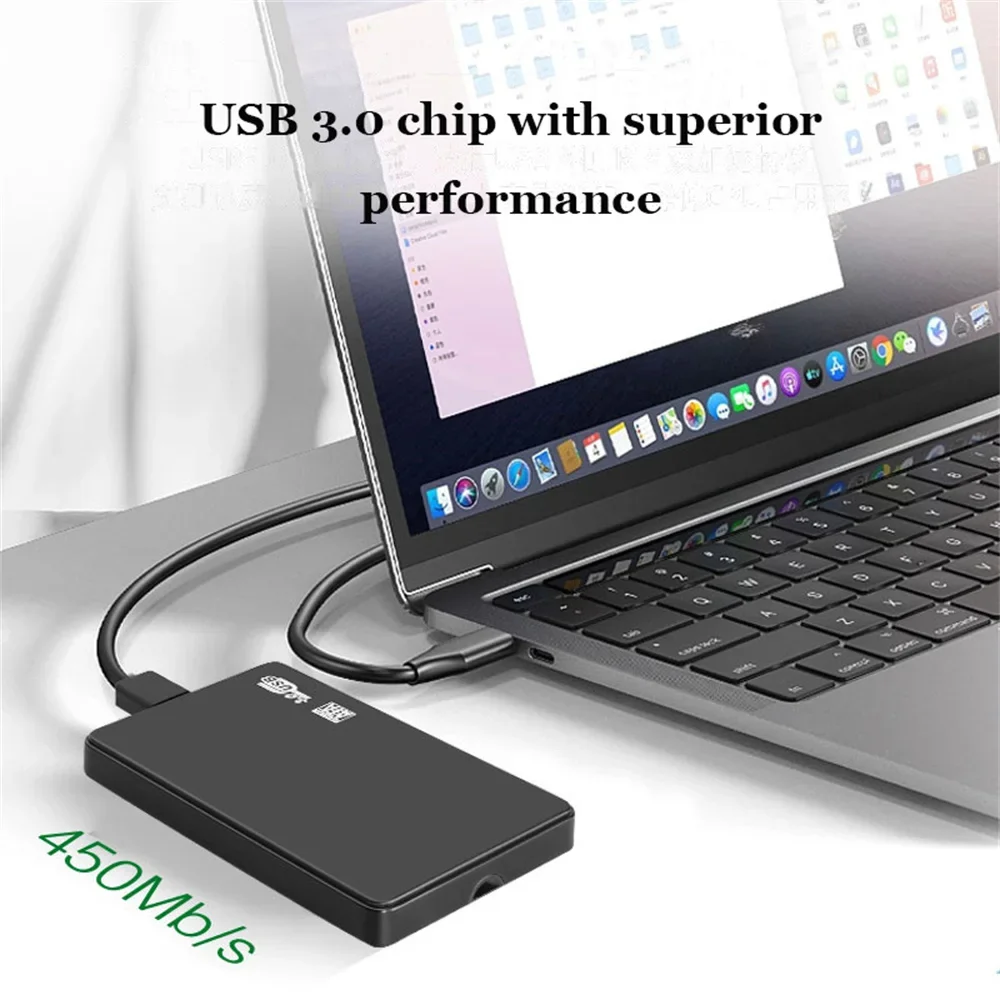 USB 3.0 To 2.5 Inch Hard Drive Case SATA HDD SSD Enclosure 5Gbps External Hard Drive Disk Box for PC Laptop Smartphone