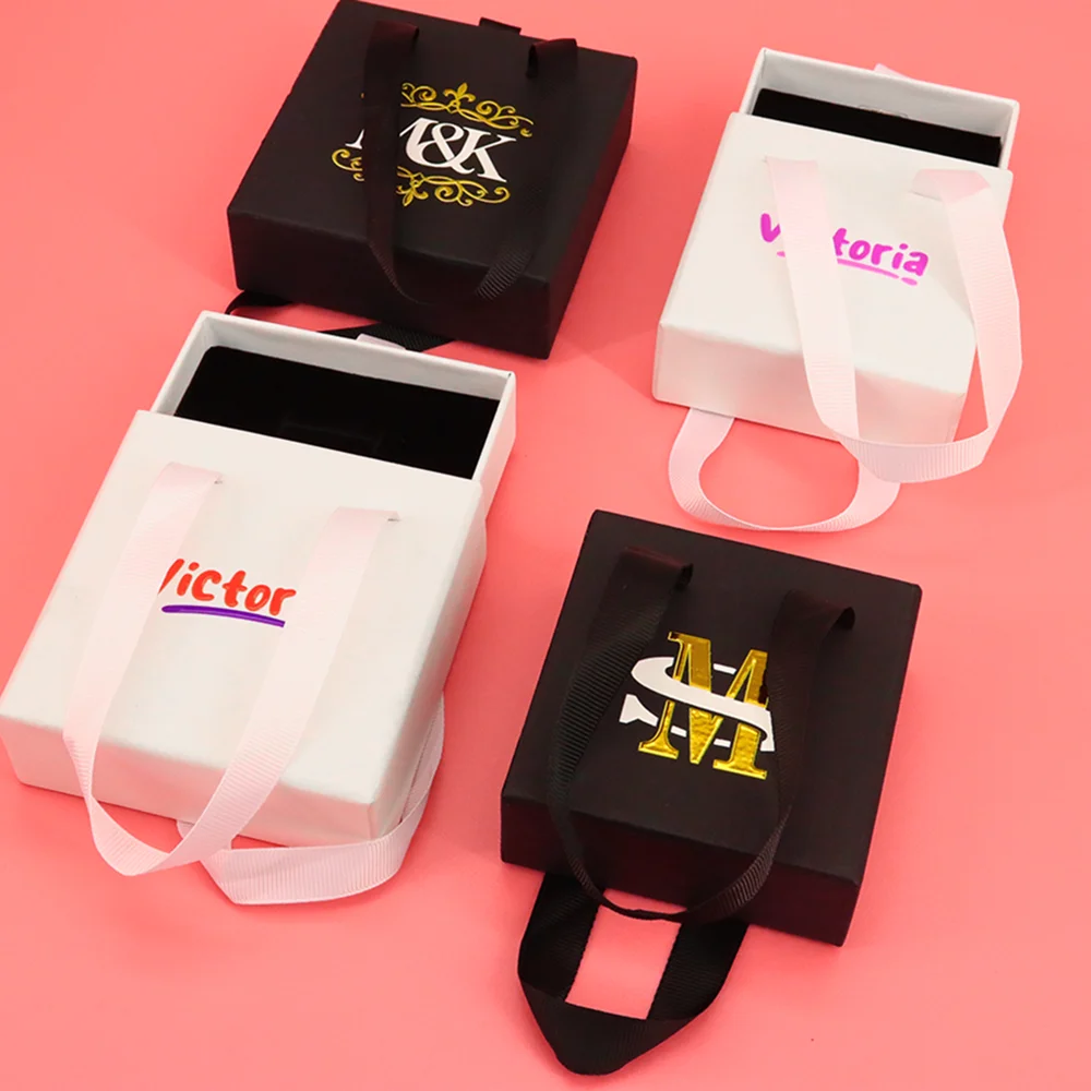 Personalized Logo Handbag Paper Drawer Jewelry Box Rings Bracelet Necklace Candy Wedding Favor Givesaway Custom Packing Gift 2 S6ee0815ad9ce4db294c3fa8aad66f4d7o
