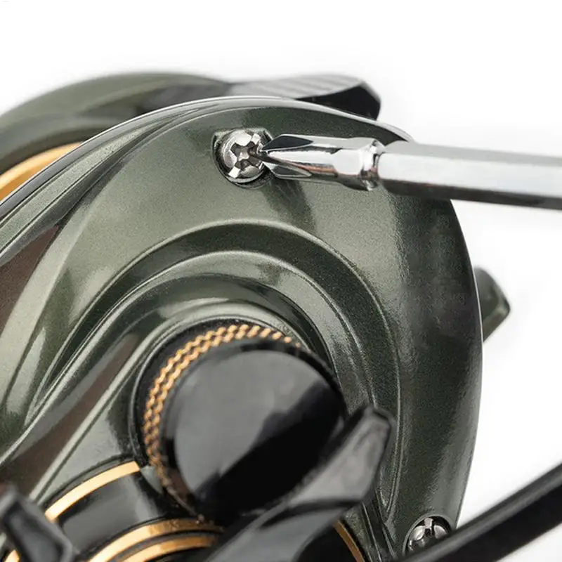 Fishing Reel Repair Tool Kit Spinnings Baitcasting Reel Parts Disassembly Tools Portable Water Drop Reel Maintenance For Fishing
