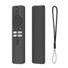 Silicone Drop-Proof Shell Remote Control Covers with Lanyard Shockproof Anti-Slip Accessories for Xiaomi 4K TV MiBoX 2nd Gen 1