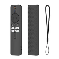 Silicone Drop-Proof Shell Remote Control Covers with Lanyard Shockproof Anti-Slip Accessories for Xiaomi 4K TV MiBoX 2nd Gen 1