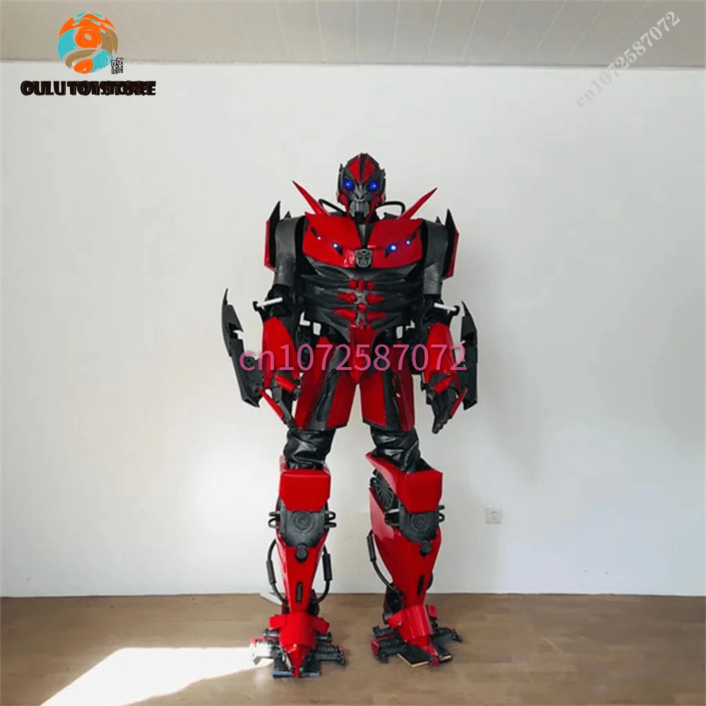 

Royal Enemy Transformers Optimus Prime 1:1 Ratio Wearable Clothing Boy Toy Optimus Prime Children's Toy Play Exhibition