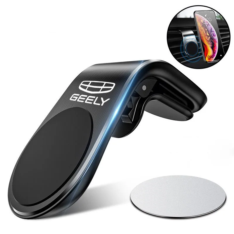 Car Phone Holder Air Vent Clip Stand Gravity Support Mount For Geely geometry C Emgrand Gc6 Ec7 Atlas Cross NL3 GS Accessories