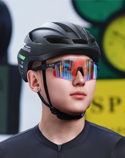 Occhiali Mtb Occhiali Ciclismo Fotocromatici ROCKBROS UV400, Ultraleggeri  24g, Lenti PC, Unisex Occhiali Bici Donna