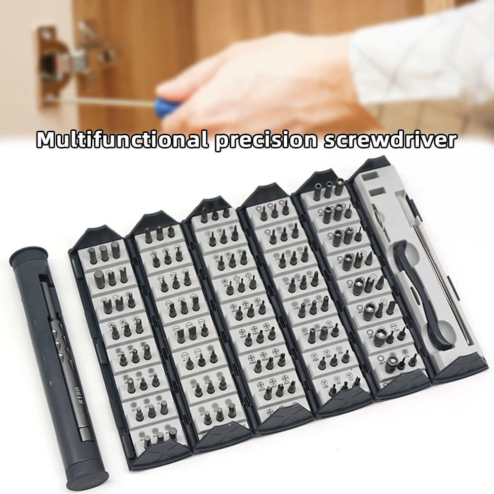 

128-in1 Precise Screwdriver Set Multipurpose Strong Magnetic Screwdriver Tool Combo Parafusadeira Herramientas De Hand Tool