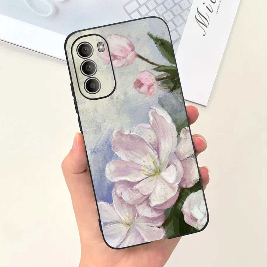 Cute Rabbit Flower Shockproof Phone Case Cover - Enhanced Protection and Style