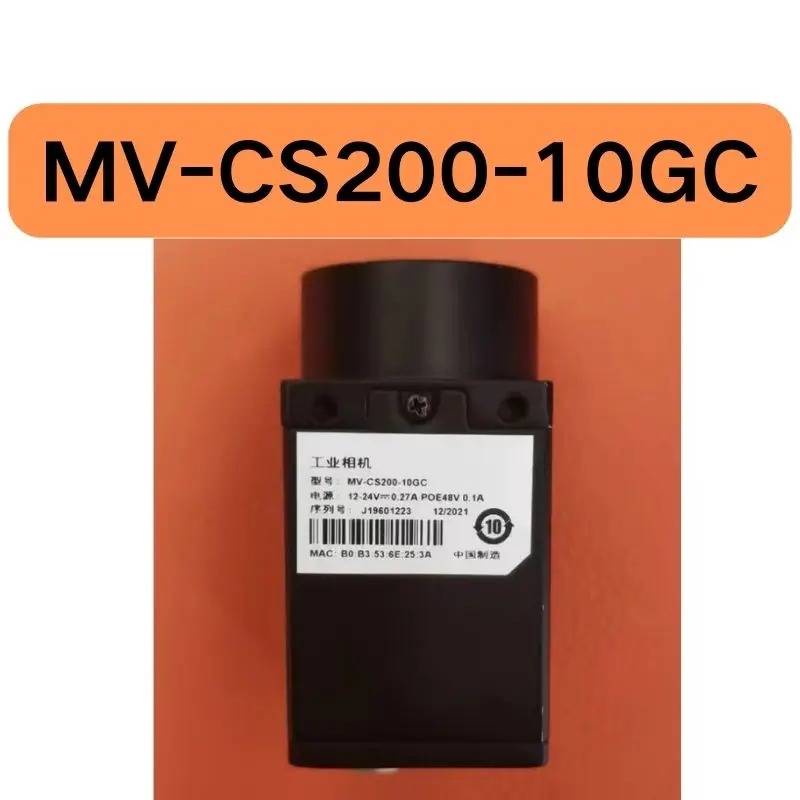 

Second hand MV-CS200-10GC color camera with 20 million pixels tested OK and function intact