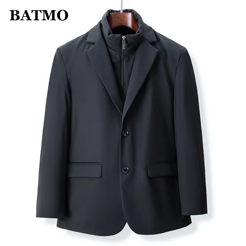 

BATMO 2022 new arrival high quality 90% white duck down jackets men,male pakas,blazer, D66011