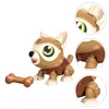 Robot Dog Toy Walking Educational Children’s Toys Kid Voice Control Abs Electric DIY 6
