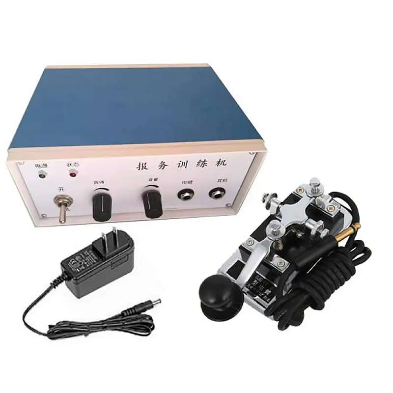 

JX-5 telegraph training machine Morse code CW veteran gift oscillator K4 key hand key