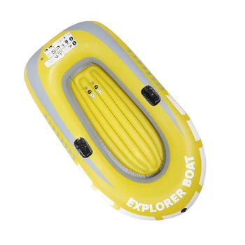 PVC Inflatable Kayak Canoe 2 Person Rowing Air Boat Fishing Drifting Diving 1