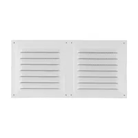 ตะแกรงระบายอากาศ 300 X 150 มม. ฝาครอบช่องระบายอากาศ การไหลของอากาศที่เหมาะสมที่สุด การควบคุมการไหลของอากาศที่เชื่อถือได้ ขนาดกะทัดรัด ใช้ภายในอาคาร 4