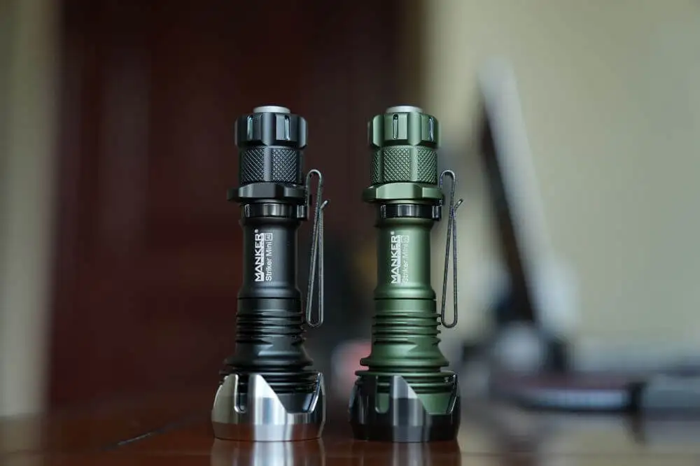 Mankerlight Striker Mini Pocket EDC Tactical Flashlight