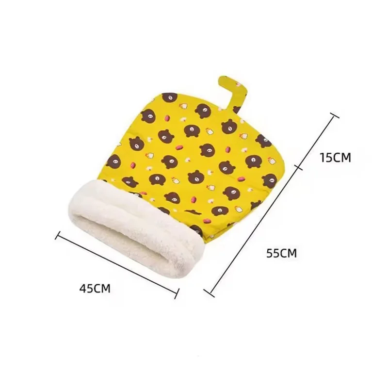 Cozy Cat Bed Winter Warm Sleeping Bag Semi Enclosed Pet Nest For Cats Four Seasons Universal Soft Plush Pet Bed Pad S6Ee1Bba4B430469Aa6C3640F182C4867Y