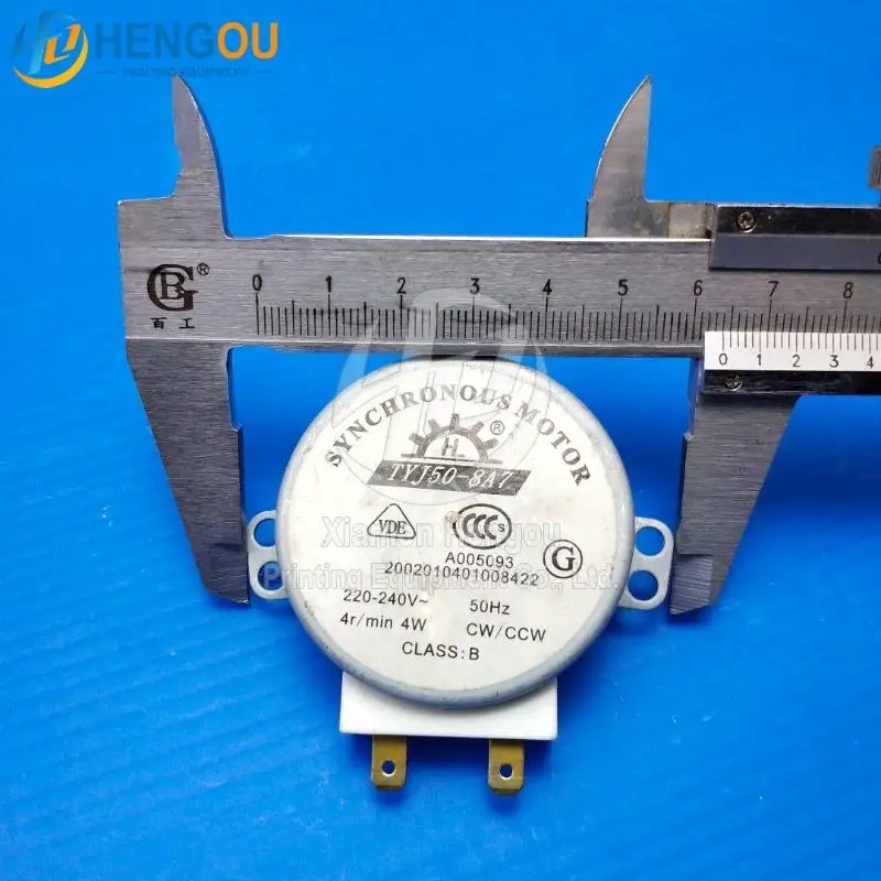 

220-240 В 4 Вт 50 Гц CW/CCW микроволновая печь вращающийся синхронный двигатель для вентилятора