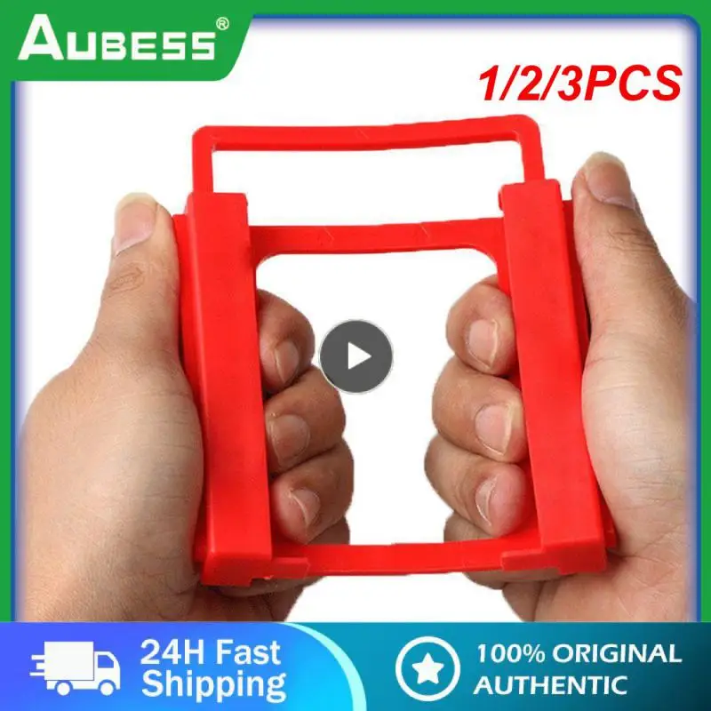 

1/2/3PCS To 3.5 Inch Solid Hard Disk Stand Holder Product For Notebook PC SSD Support Holder Stand Plastics Red Dropshipping