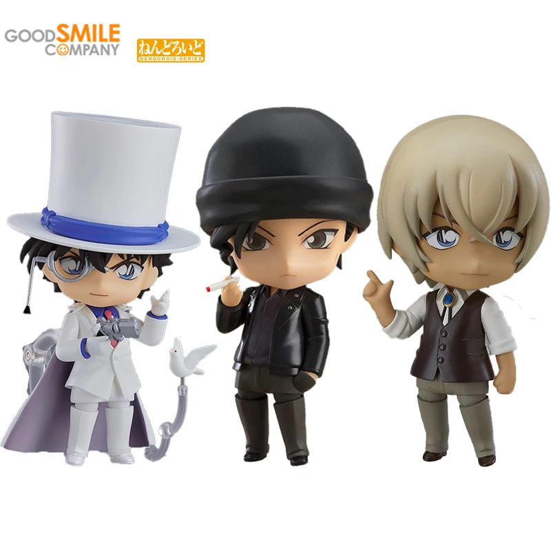 

GoodSmile NENDOROID GSC 824 Akai Shuuichi 834 Toru Amuro 1412 Kid The Phantom Thief DETECTIVE CONAN Model Toy Desktop Decoration