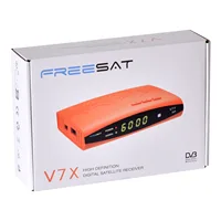 Новый спутниковый ресивер V7X DVB-S/S2 ТВ-декодер Поддержка Ccam Newcam Funcam HD ТВ-приемник с USB WIFI для Испании ЕС PVR Готовый