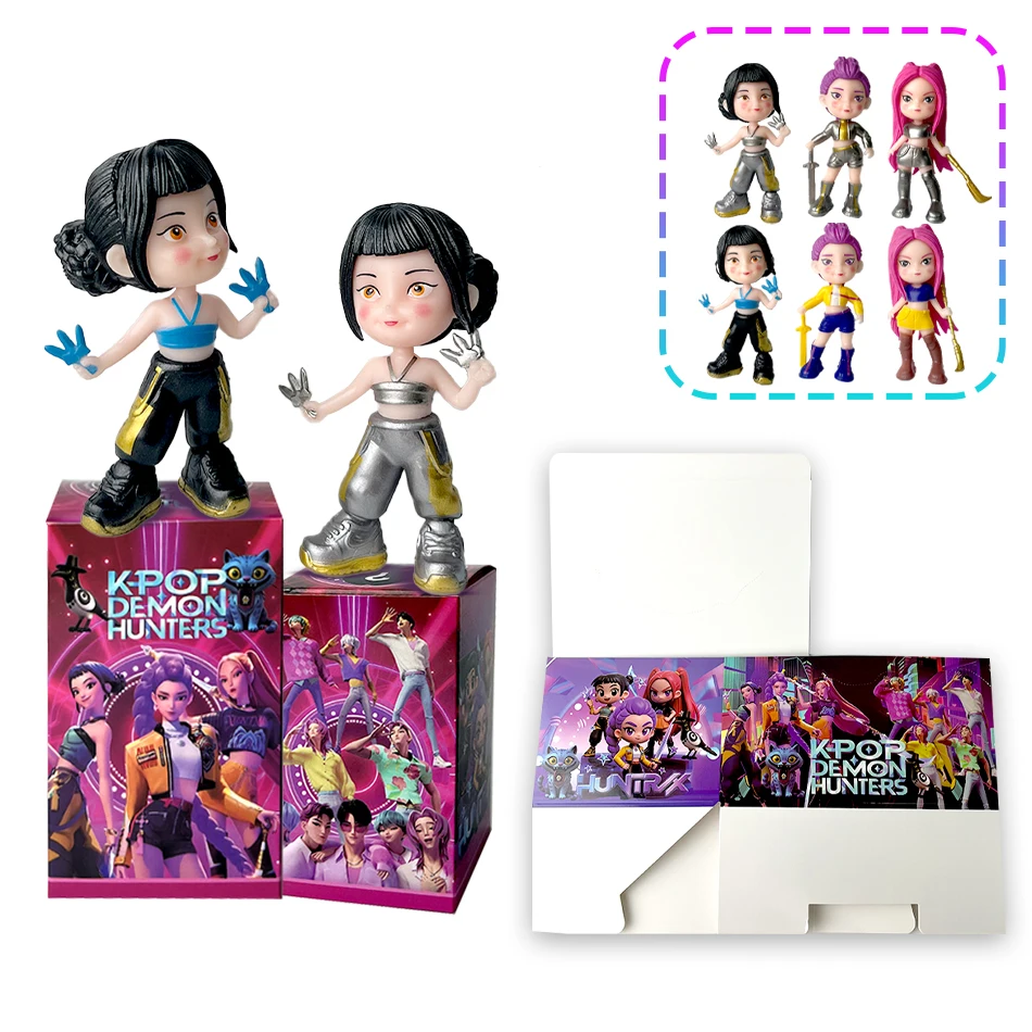 Figurine K-Pop Demon Hunter Articulée 29 Cm | Rumi-Mira-Zoey Avec Vêtements Interchangeables | Collector Et Cadeau Fan